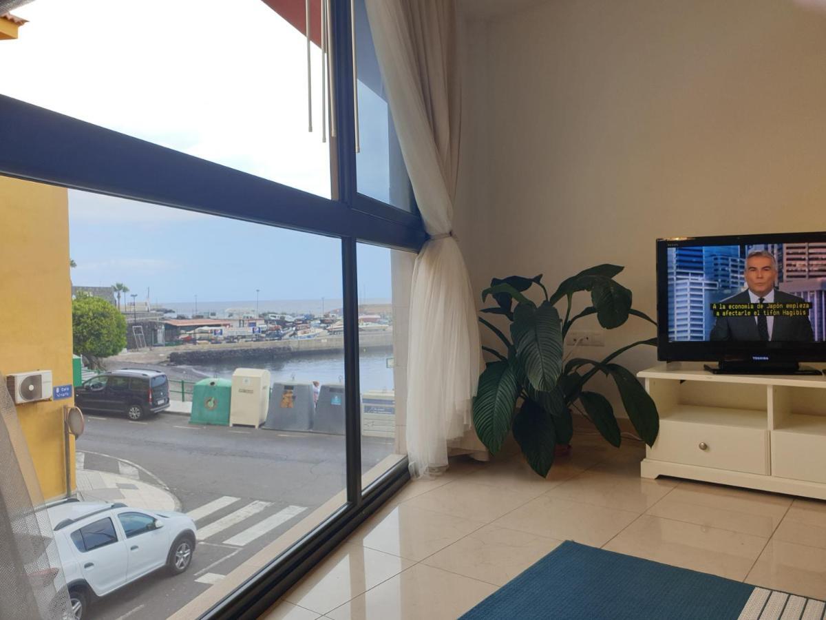 Apartamento Frente Al Puerto De Candelaria A 20 Metros De La Playa. מראה חיצוני תמונה